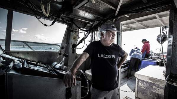 Rocco Ianni on boat