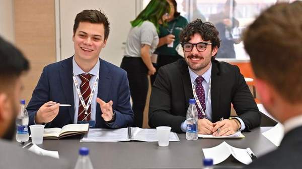 University of Wollongong (UOW) law students Lachlan McInerney and Fergus Pandy
