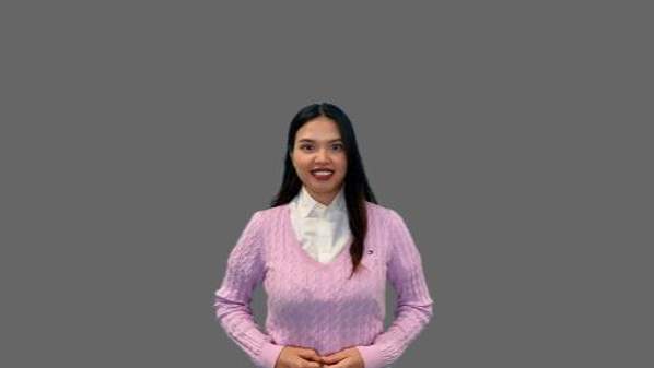Kelis Ngoc Nguyen wearing a lilac top.