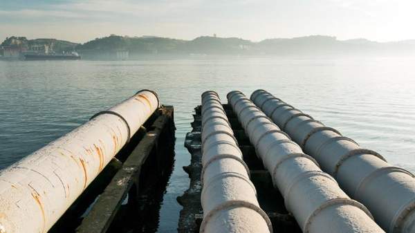 Four pipes at Shoalhaven Water