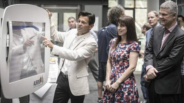 Image of Pascal Perez at the UOW SMART Vision Illawarra opening