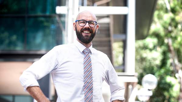 The Director of Molecular Horizons, Distinguished Professor Antoine van Oijen