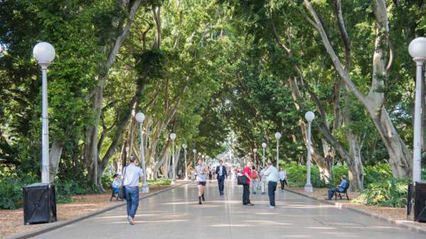 Hyde Park in Sydney
