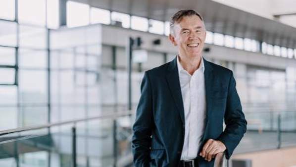 UOW Alumni Greg Evans shared his memories of UOW's earliest days at the Golden Graduates event.