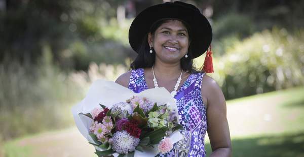 UOW graduate Dr Kirti Lal. Photo: Paul Jones