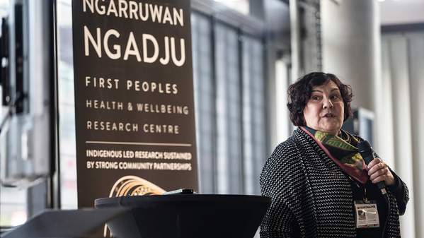 Professor Kathleen Clapham, founding Director of the Ngarruwan Ngadju: First People’s Health and Wellbeing Research Centre based within the Australian Health Services Research Institute at the University of Wollongong (UOW)