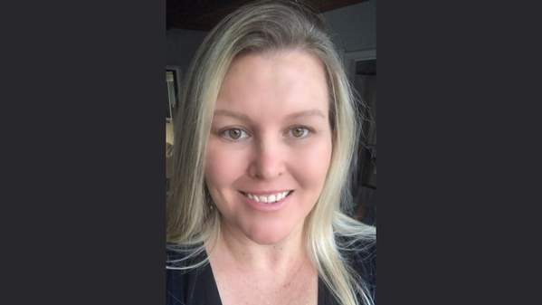 Profile photo, close-up of Sarah Clark, 2021 GW-NSW scholarship recipient
