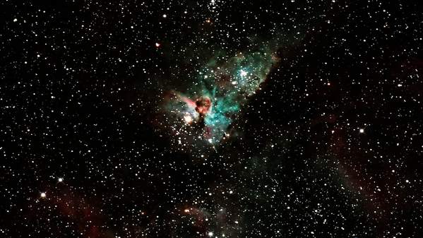 A constellation of stars against a black backdrop of the universe. Photo: Shoalhaven Astronomers