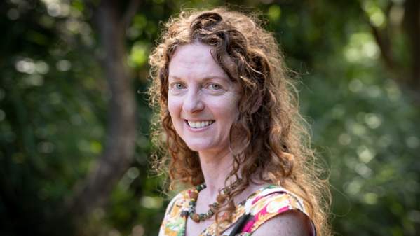 Dr Theresa Larkin smiles at the camera. Photo: Paul Jones