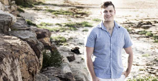 UOW graduate Thomas Rout. Photo: Paul Jones