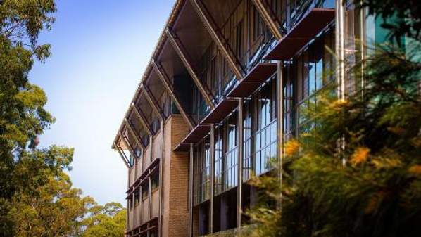 An image of a building on UOW's Wollongong Campus. Photo: Paul Jones