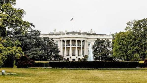 The white house in Washington, United States