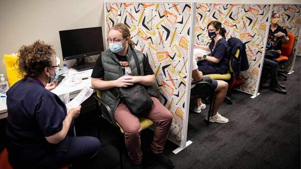 Woolyungah Indigenous Centre transformed into a COVID-19 vaccination clinic for Aboriginal and Torres Strait Islander students, staff and community on Wednesday 28 July 2021. Photo: Paul Jones