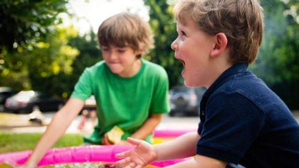 Children playing