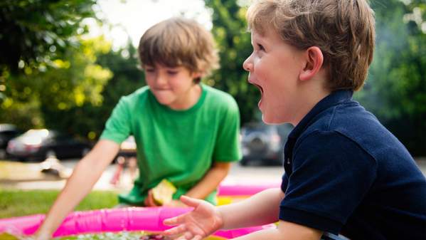 Children playing