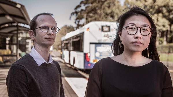 Johan Barthelemy and Yan Qian from the SMART Infrastructure Facility