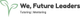 We, Future Leaders logo