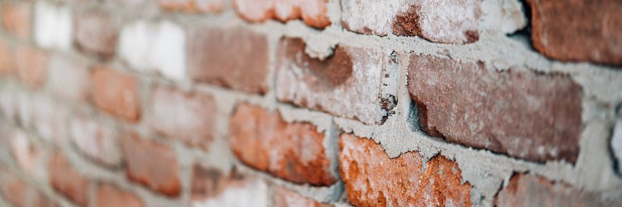 Bricks in a wall at SBRC