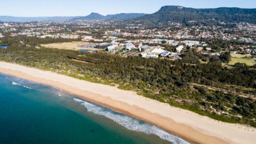 view of fairy meadow beach