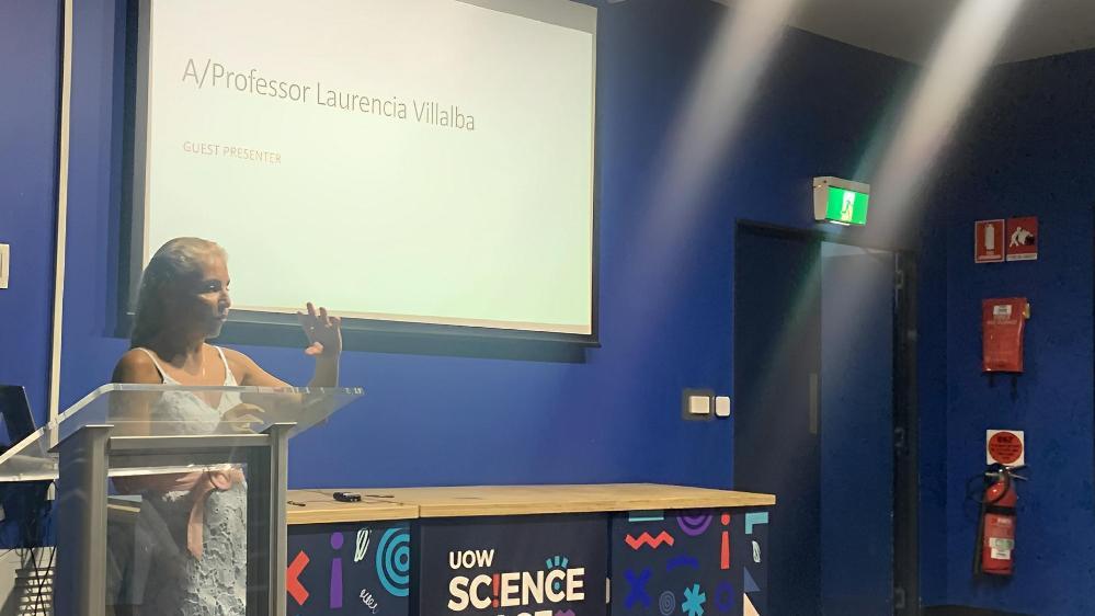 Laurencia Villalba - Wollongong’s only female vascular surgeon - spoke about her groundbreaking work in revolutionising the treatment of pulmonary embolism.