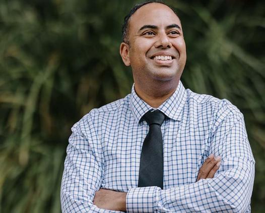 Dinesh Dodhy - Master of Education graduate