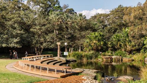 Pond at UOW Wollongong