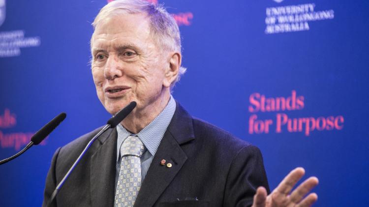 Michael Kirby speaking close up