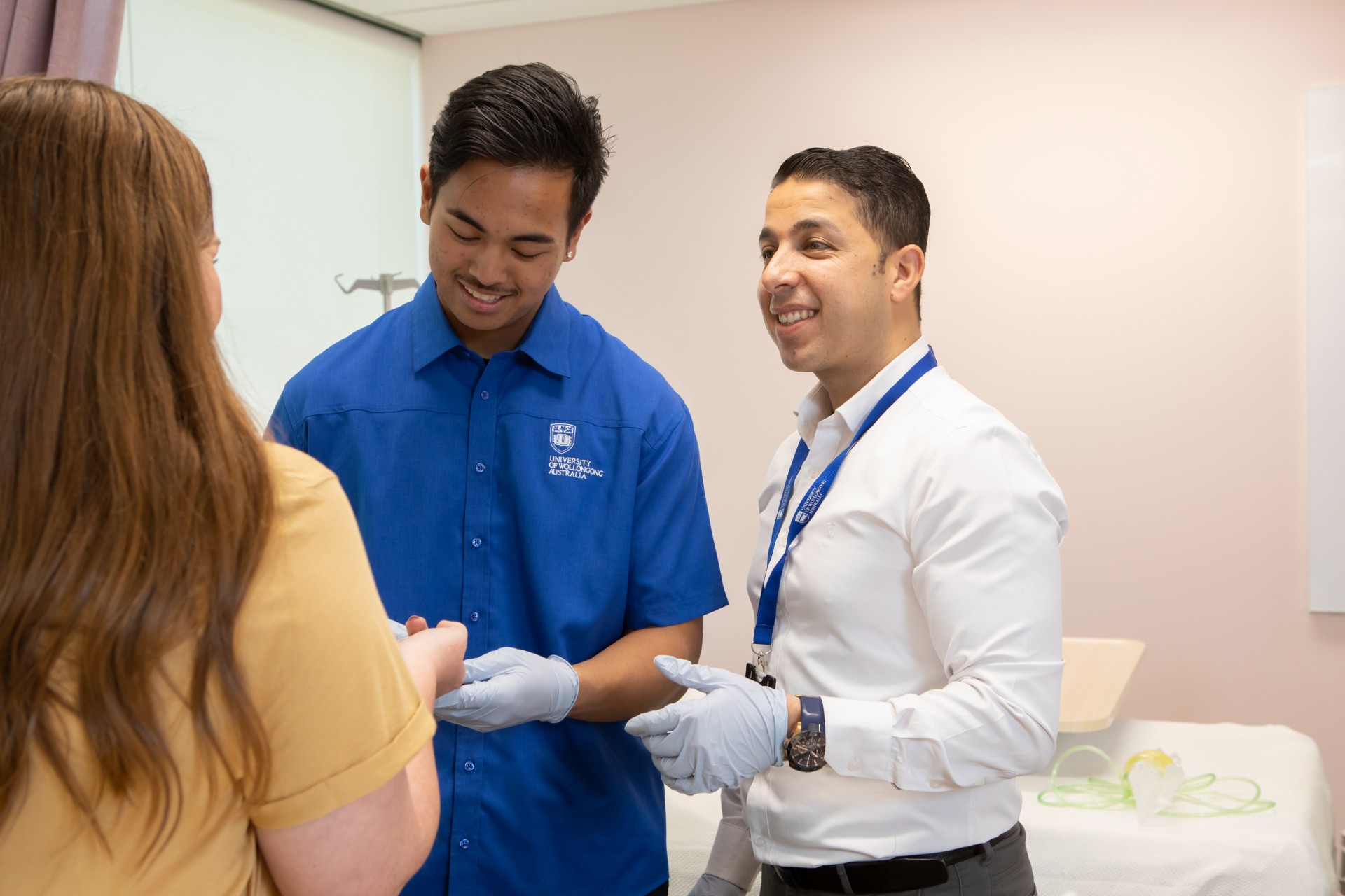 Male nursing student