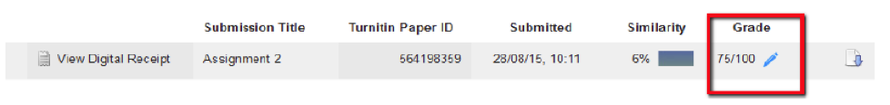 turnitin entry