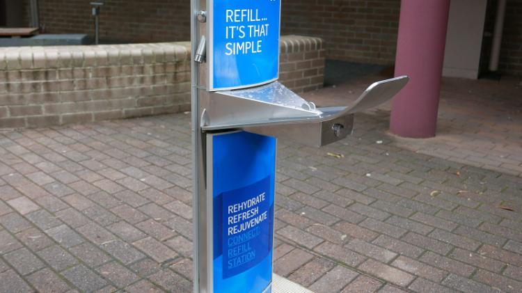 Water refill station