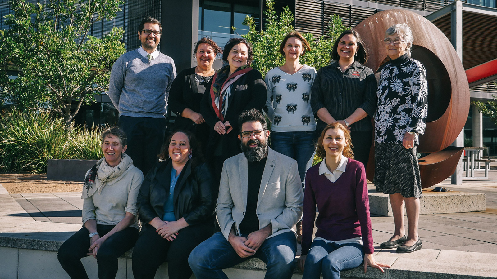 Image of the Ngarruwan Ngadju team group photo