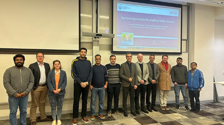 Centre for Supply Chain Research Research Seminar attendees