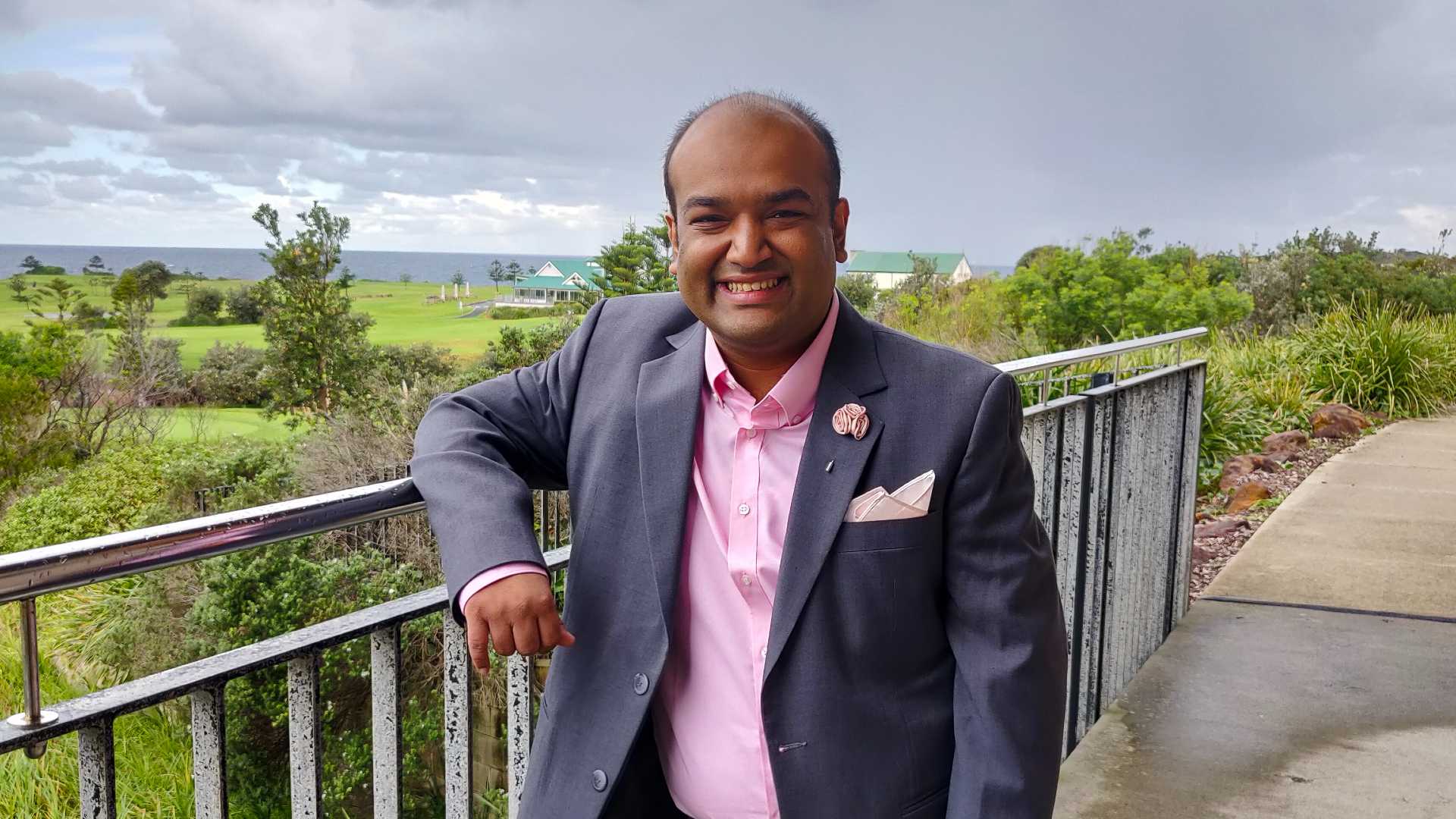 APQRC researcher Obaidur Rahman