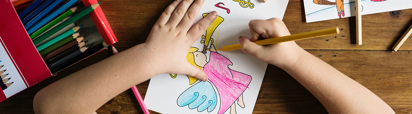 Child drawing