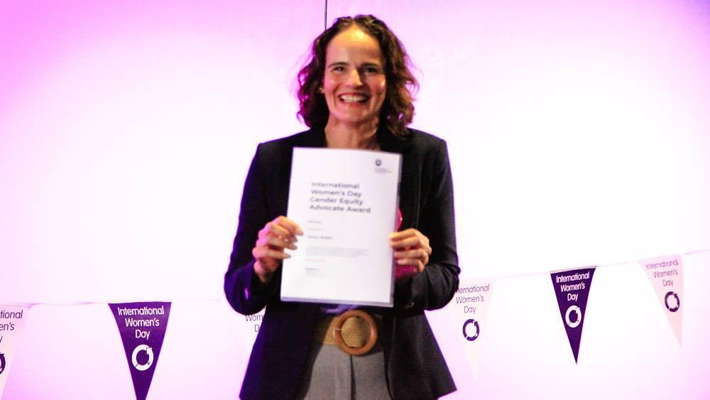 IWD - Gender Equity Advocate Award Winner - Denny Nesbitt