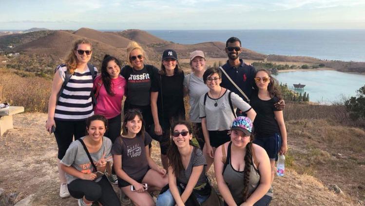 Group of students at New Caledonia