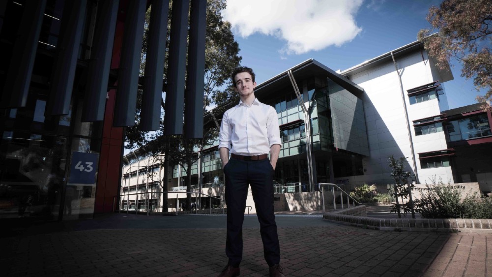 Paul Phillpott at the UOW campus