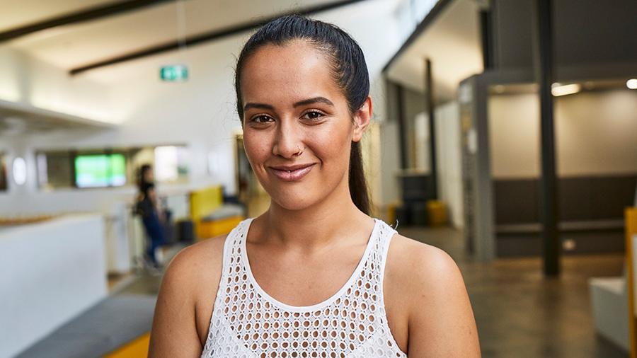 UOW student Sara Khan