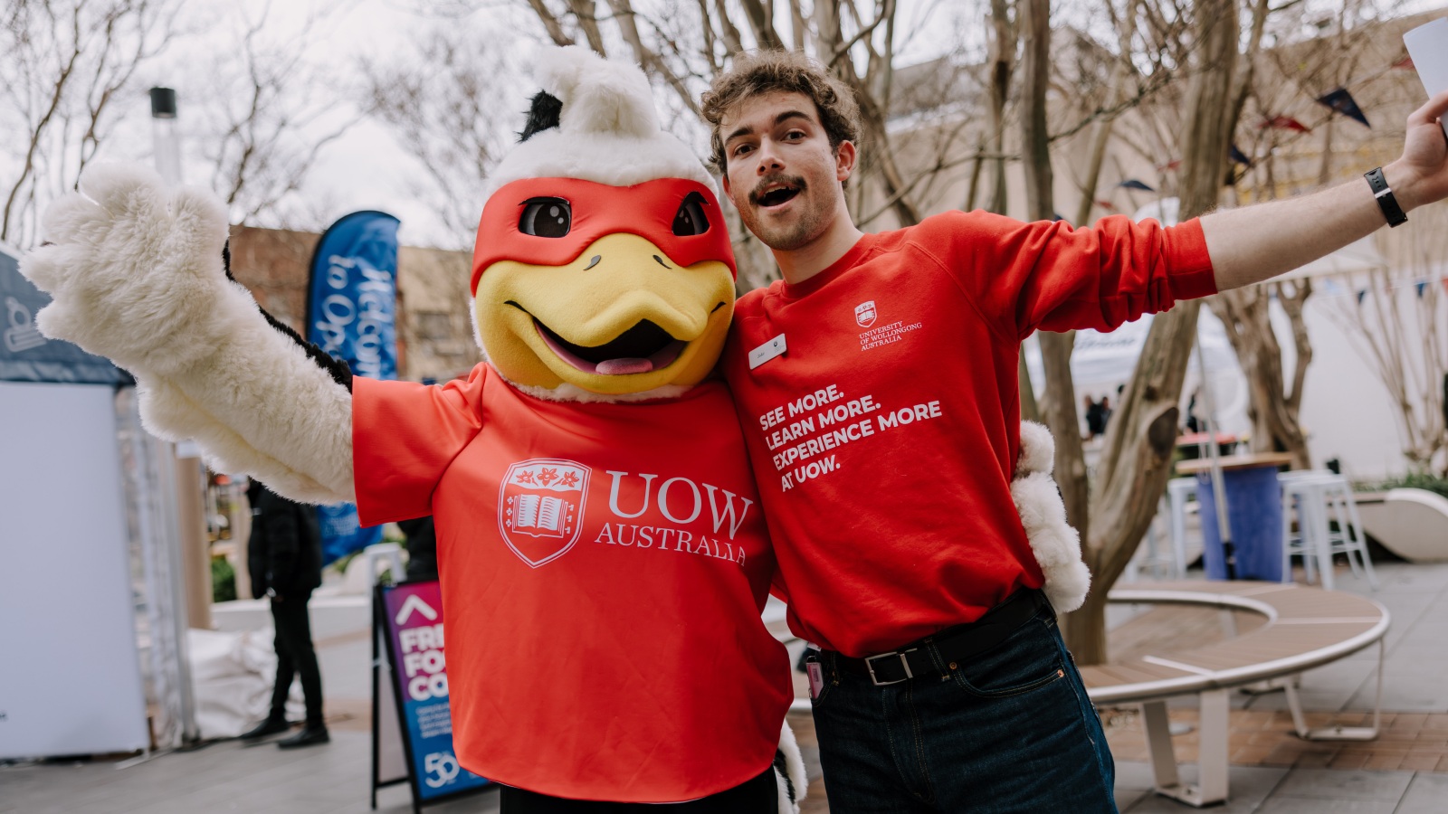 student rep with baxter at LPOD