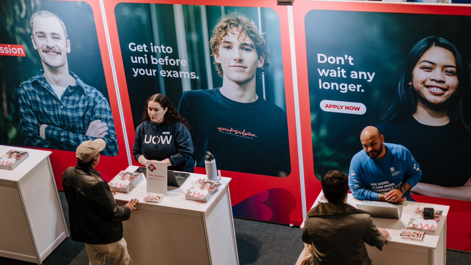 EA stands at uOW Open Day