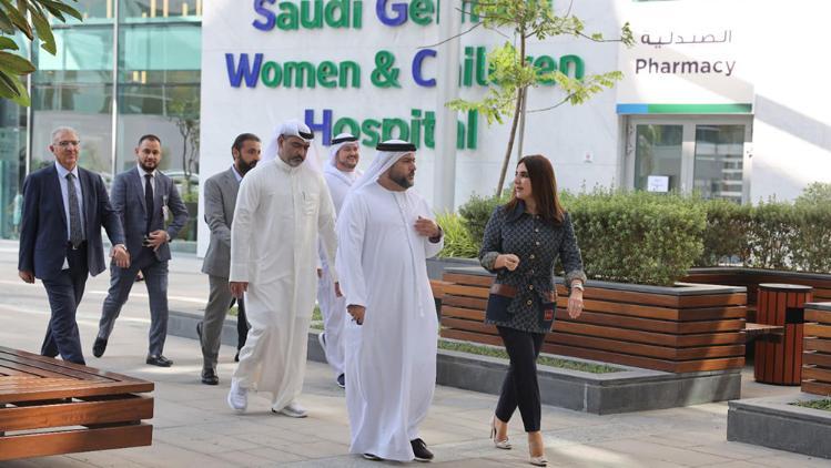 Dr Reem Osman CEO of the SGH Group hosts an official visit by the Dubai Health Insurance Corporation leadership team