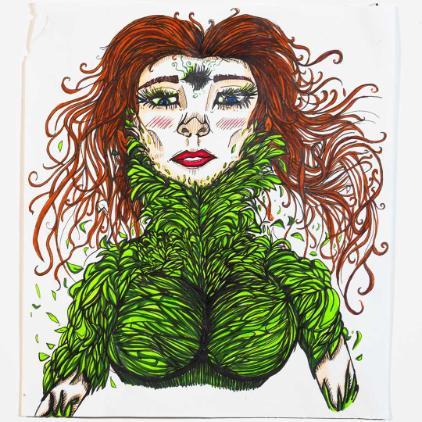As a woman on the autism spectrum, art has always been a voice for me. Throughout my life, drawing has allowed me to express what I struggle to convey with words. This piece, titled 