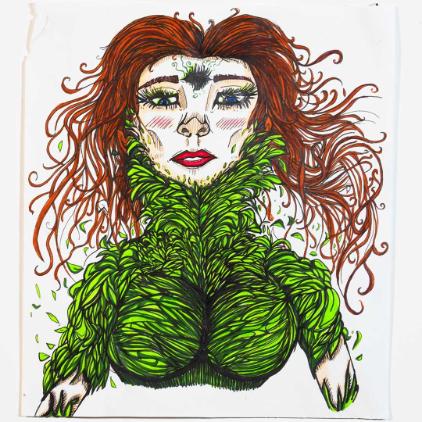 As a woman on the autism spectrum, art has always been a voice for me. Throughout my life, drawing has allowed me to express what I struggle to convey with words. This piece, titled 