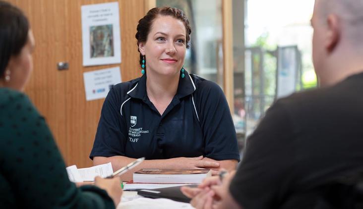 UOW Eurobodalla Staff with prospective students