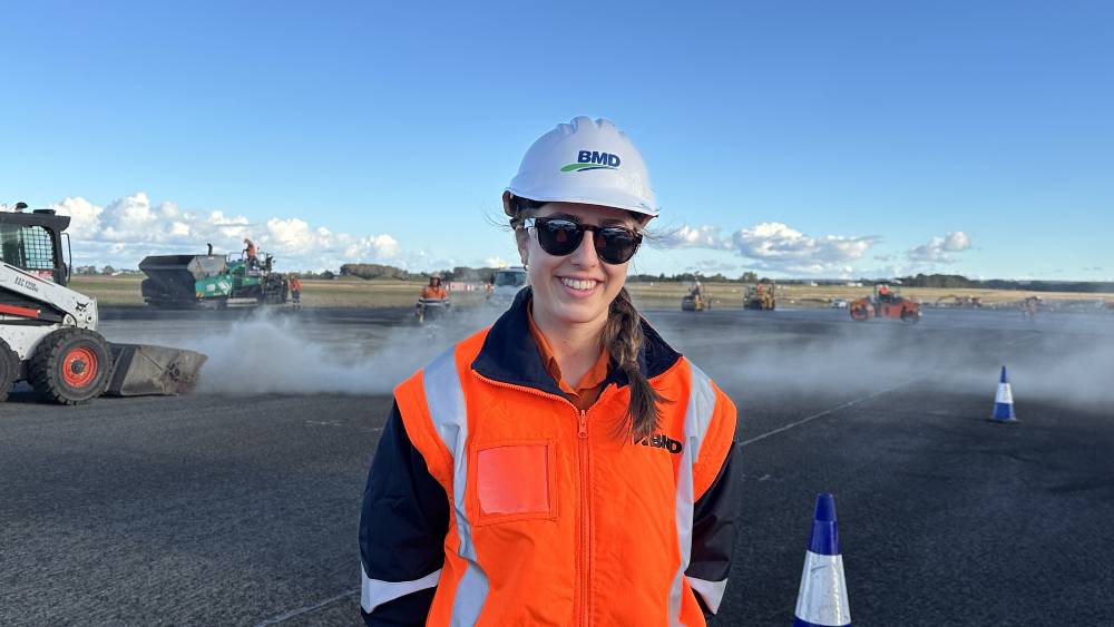 Engineer on site