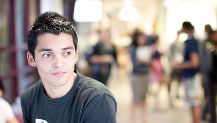 Male UOW Commerce student