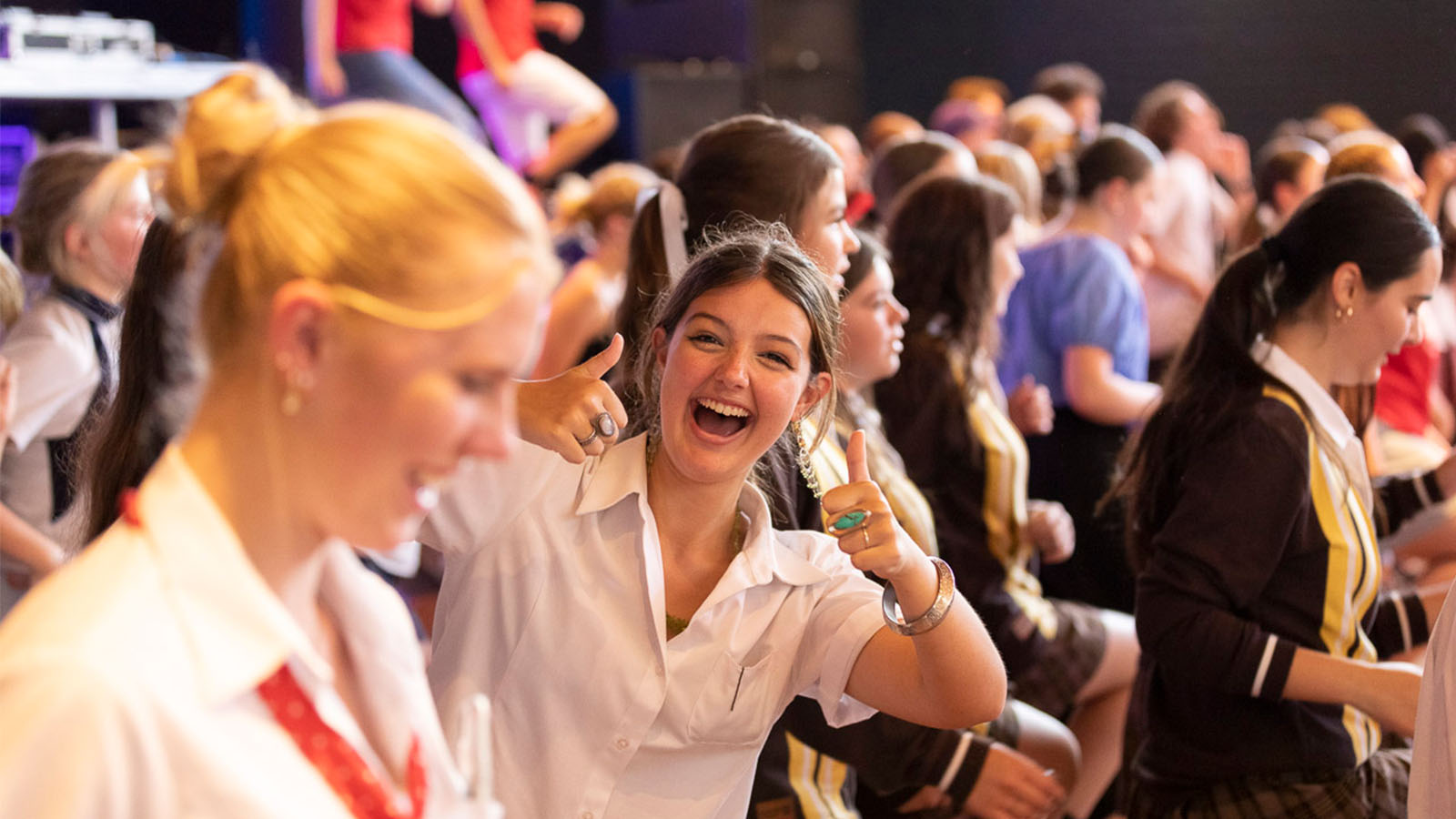 High school students at Discovery Days 2023