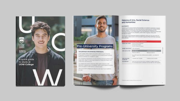 UOW College course guide