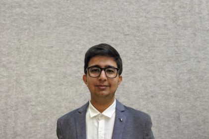 Student rep Karan Golani