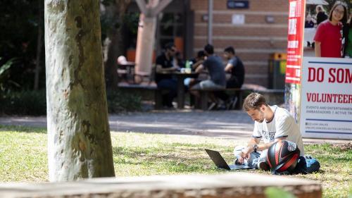 Student-on-laptop
